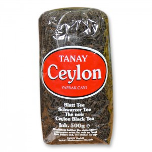 Tanay Ceylon Yaprak Cayi 500 g - Schwarzer Ceylon Tee 500 g