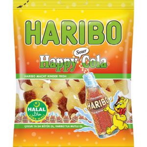 Helal Haribo Happy Sour Cola 100 g