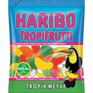 Helal Haribo Tropifrutti 100 g - Tropik Meyve 100 g