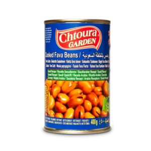 Chtoura Garden gekochte Fava Bohnen 400g (Saudi Arabisches Rezept) - Haslanmis Bakla 400ggekochte Fava Bohnen