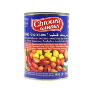 Chtoura Garden gekochte Fava Bohnen 400g (Palästinensisches Rezept) - Haslanmis Bakla 400ggekochte Fava Bohnen