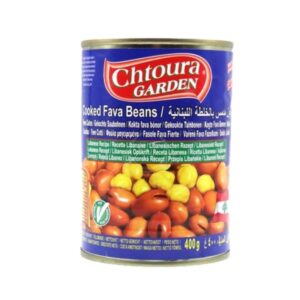 Chtoura Garden gekochte Fava Bohnen 400g (Libanesisches Rezept) - Haslanmis Bakla 400ggekochte Fava Bohnen