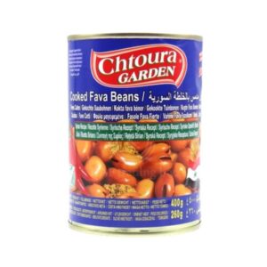 Chtoura Garden gekochte Fava Bohnen 400g (Syrisches Rezept) - Haslanmis Bakla 400ggekochte Fava Bohnen