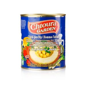 Chtoura Garden Hummus Tahina 850g - Tahinli Hummus 850gKichererbsenpürree mit Sesampaste